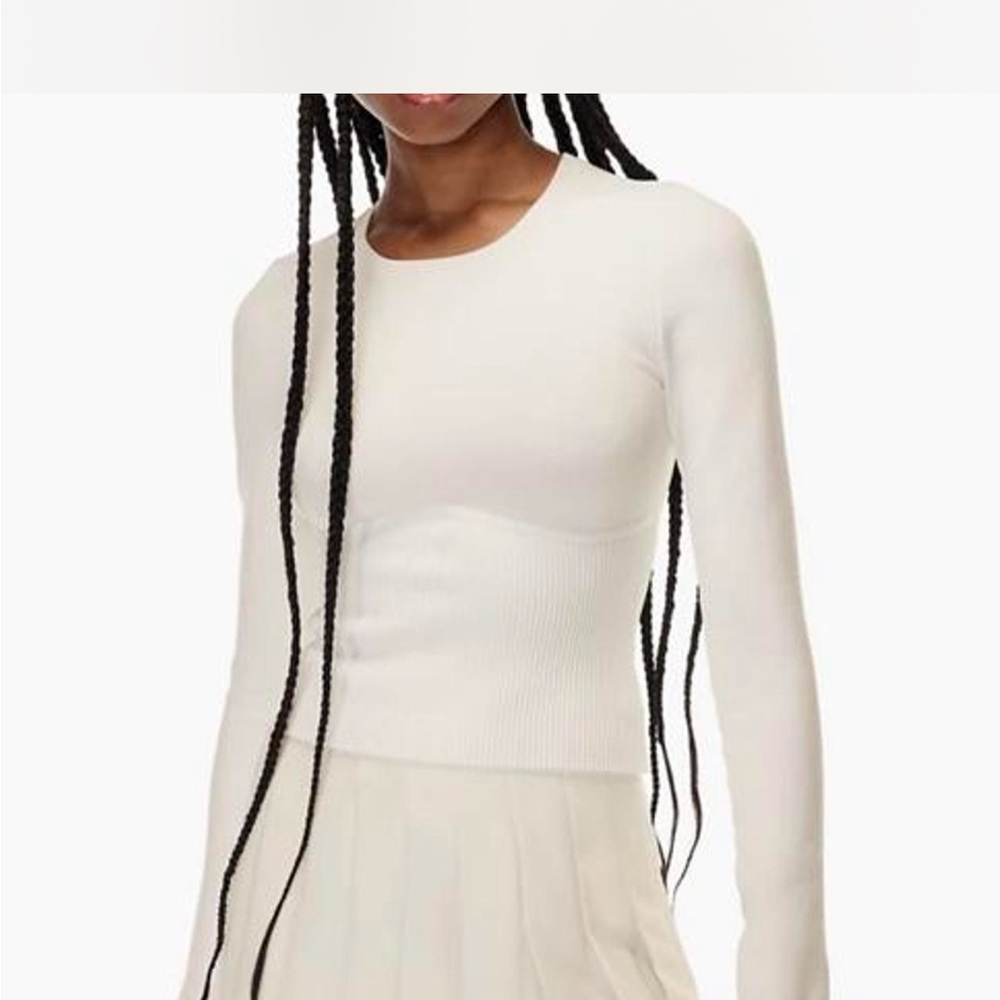 ARITZIA Refinery Sculpt Knit Long Sleeve